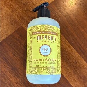 LIMITED EDITION NWT MRS. MEYER'S CLEAN DAY HAND SOAP - GOLDEN ELM SCENT!